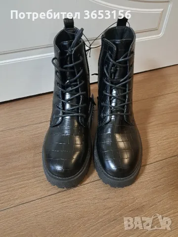 Кожени боти, снимка 1