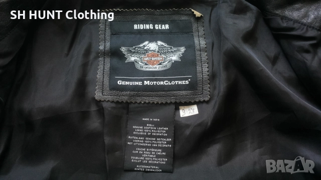 HARLEY DAVIDSON MOTO Leather Jacket Размер XL мото яке естествена кожа 9-27, снимка 11 - Якета - 52158793