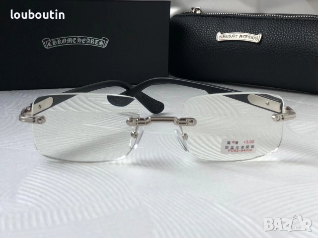Chrome Hearts очила за четене диоптър +1 +1,5 +2 +2,5 +3 +3,5 +4, снимка 5 - Слънчеви и диоптрични очила - 52515869