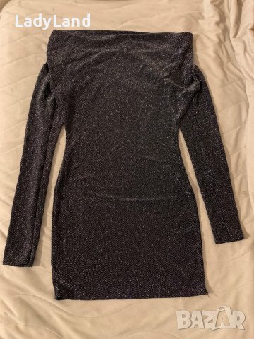 Официална блестяща рокля с изрязан гръб, снимка 2 - Рокли - 38534114