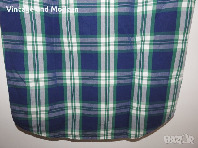 Superdry Карирана мъжка риза къс ръкав S/M (КАТО НОВА), снимка 7 - Ризи - 34209951