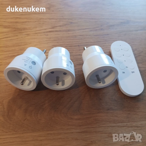 3 бр. Безжични програмируеми контакти 10A с дистанционно управление, снимка 7 - Друга електроника - 53188957