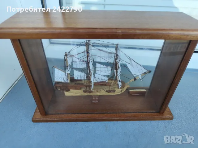 Макет на корабче