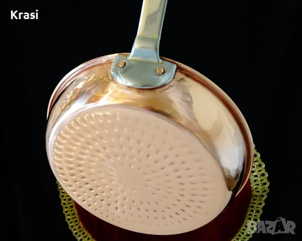 Меден тиган,ръчно кован. , снимка 7 - Антикварни и старинни предмети - 49664382