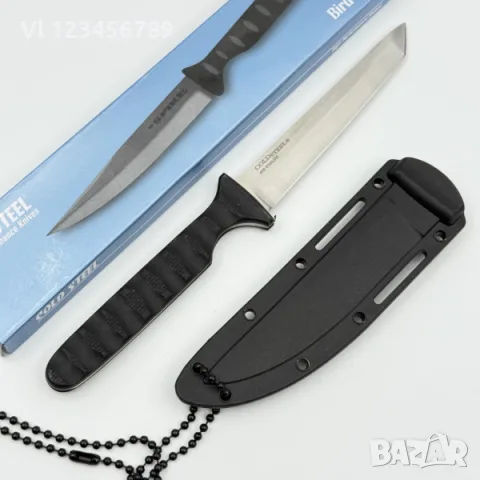 Нож за скрито носене на врат Cold Steel 53NCT Spike-коремче, снимка 6 - Ножове - 53989186