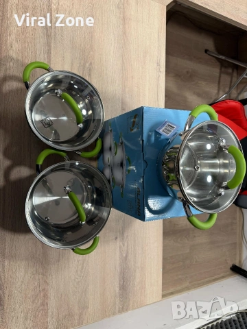 Комплект тенджери Swissgold Alana , снимка 2 - Съдове за готвене - 53309307