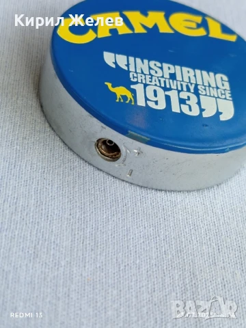 Красива метална запалка с лого CAMEL INSPIRING CREATIVITY SINCE за КОЛЕКЦИОНЕРИ 40028, снимка 3 - Запалки - 51118569