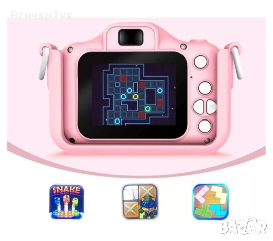 ✨Детски фотоапарат - СИН / РОЗОВ  , снимка 4 - Други - 50900424