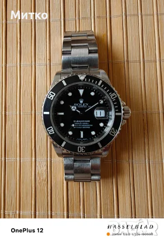 Rolex Submariner Date 16610!!!, снимка 2 - Мъжки - 56549398