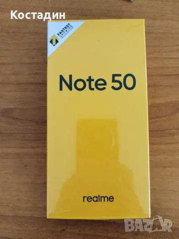 Realme Note 50 128GB 4GB . Гаранция 2 години., снимка 1 - Други - 47892644