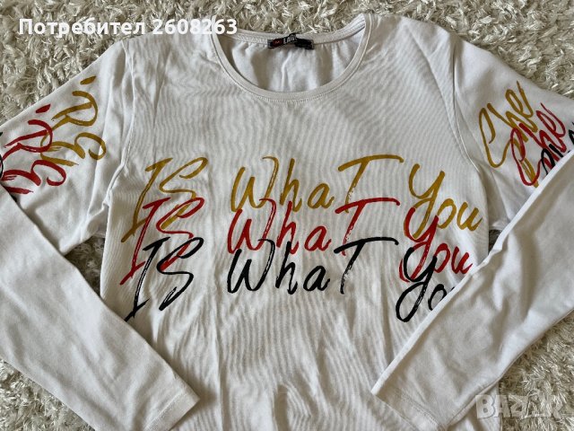 Блуза с дълъг ръкав, снимка 2 - Блузи - 42211076