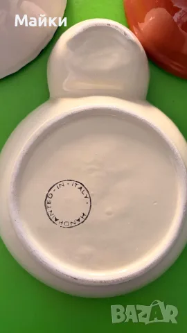 Керамични, ръчно рисувани чинии, снимка 9 - Ръчно изработени сувенири - 55778251