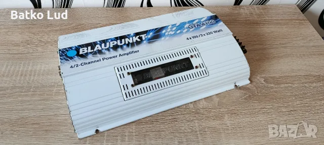 Усилвател Blaupunkt GTA 4100, снимка 7 - Ресийвъри, усилватели, смесителни пултове - 56545150