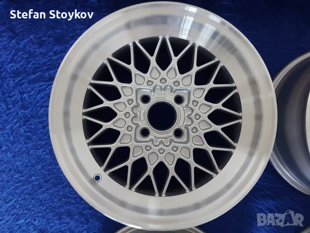 BBS RA215 7x15 ET13 ББС РА215 7х15 ЕТ13 BMW e30 4x100 Vw Golf 2 GTI 4х100, снимка 3 - Гуми и джанти - 56076544