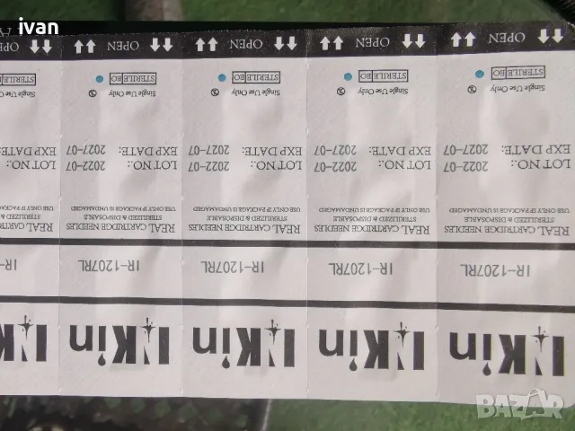 Real 90 броя  игли за татуировки.  9 различни вида , снимка 17 - Друго оборудване - 49929410