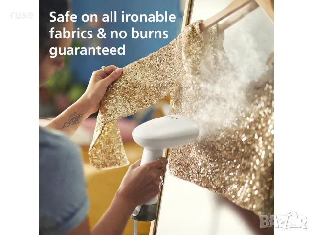 НОВИ! Ръчна парна ютия Philips Handheld Steamer STH1010/10 уред за гладене 900W, снимка 5 - Ютии - 56117651