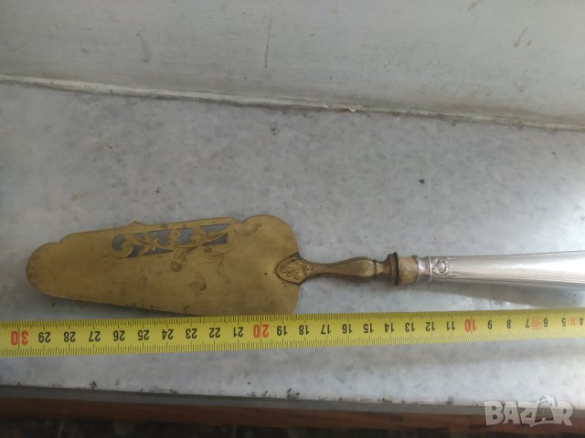 стара лопатка за торта, снимка 2 - Антикварни и старинни предмети - 37838628