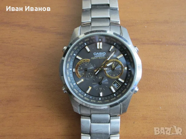 CASIO LIW-M610TDS LINEAGE TITANIUM MULTI BAND 6 SOLAR