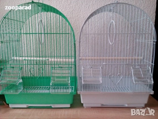 Кафез за канарчета, вълнисти папагалии др., размери: 30х22х38см