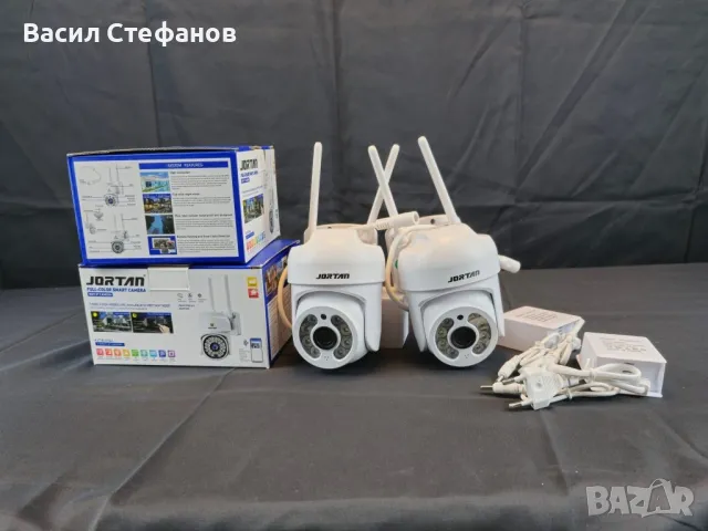 2бр Комплект Камери за наблюдение Jortan, JT-8160 QJ (Копие), снимка 1