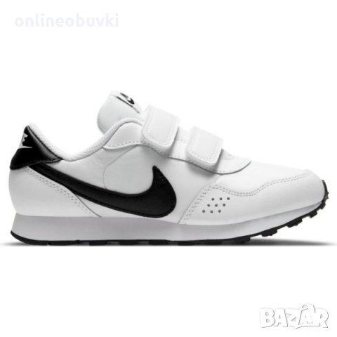 НАМАЛЕНИЕ!!!Детски спортни обувки NIKE VALIANT Бяло с черен акцент, снимка 1
