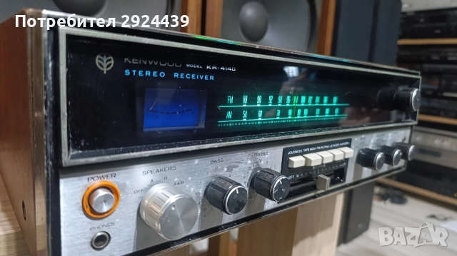 KENWOOD KR-4140, снимка 2 - Ресийвъри, усилватели, смесителни пултове - 52795882