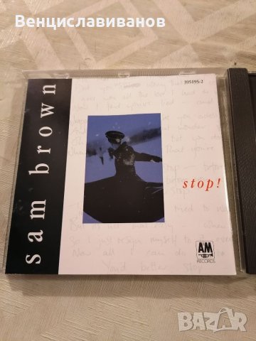 SAM BROWN - stop! Оригинален диск, снимка 3 - CD дискове - 39021976