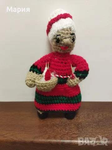 Плетена баба Марта , снимка 6 - Декорация за дома - 48773684