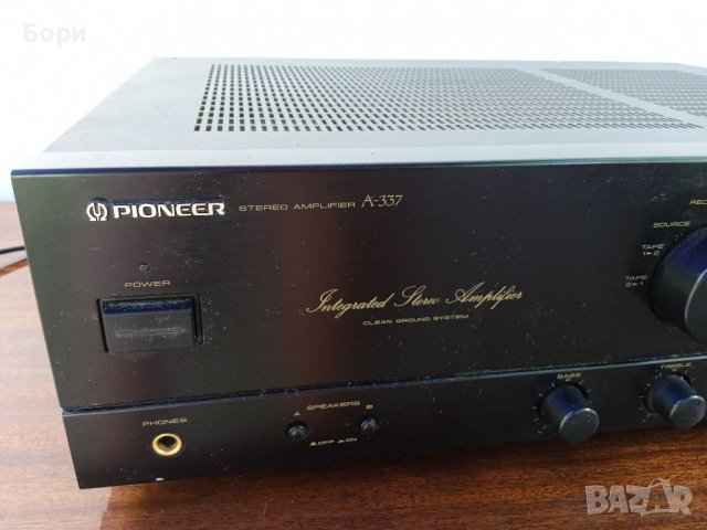 Pioneer A 337 стерео усилвател , снимка 6 - Ресийвъри, усилватели, смесителни пултове - 37496908