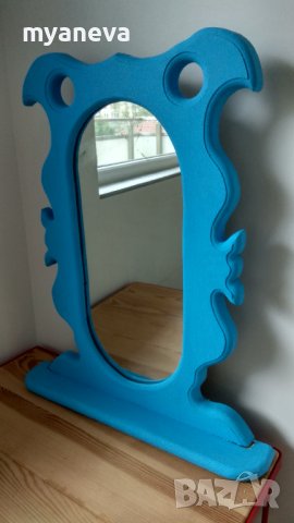 Oгледало с масивна, дървена рамка . , снимка 8 - Огледала - 39580988