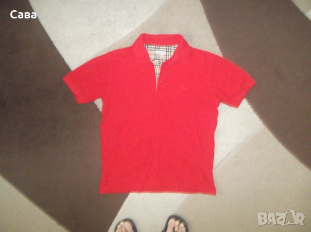 Тениска BURBERRY  мъжка,М, снимка 2 - Тениски - 51538141