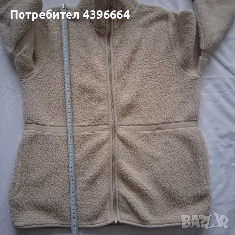 дамско горнище от мъхеста материя с цип., снимка 6 - Блузи с дълъг ръкав и пуловери - 51491102