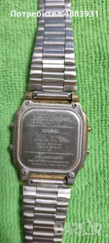 Часовник Casio Databank DB-360, снимка 3 - Мъжки - 56156476