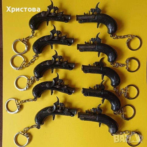Пистолетчета метални на капси от 90-те, снимка 2 - Антикварни и старинни предмети - 53932366