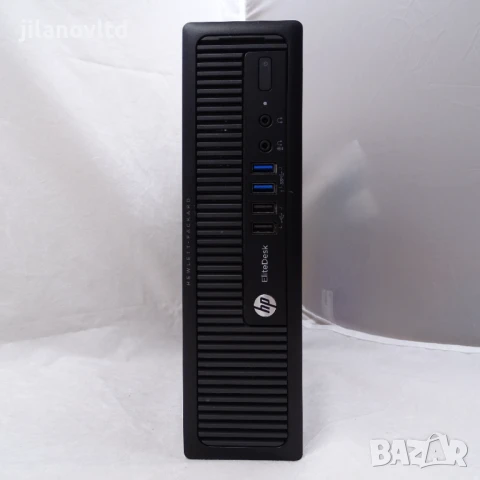 Компютър HP 800 G1 USDT I5-4670S 8GB 128GB SSD с Windows 10 / 11 PRO, снимка 2 - Работни компютри - 50844726