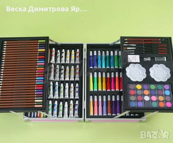Творчески комплект за рисуване с изключително разнообразие от цветове, снимка 14 - Други - 51705332