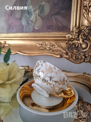 Малка чаша с чинийка , снимка 6 - Колекции - 54037914