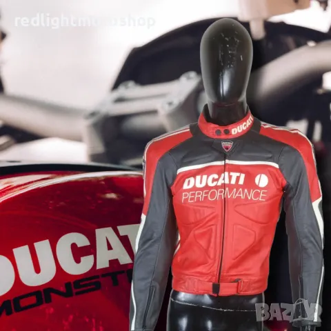 №4618 Dainese-Ducati НОВО Мъжко кожено мото яке, снимка 1