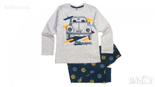 Детска пижама Volkswagen за 5, 6, 7, 8, 9 и 10 г. - M1-2, снимка 2 - Детски пижами - 31146068