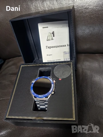Смарт часовник Huawei Ultimate Blue /Titanium, снимка 2 - Мъжки - 50817168