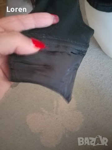 Подарявам!Черна ризка от плат и сатен , снимка 4 - Ризи - 44327710