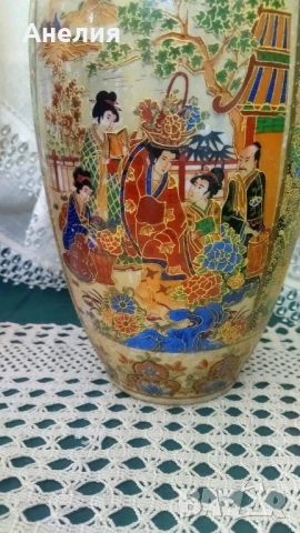 Прелестна масивна ваза с маркировка , снимка 3 - Вази - 51193263