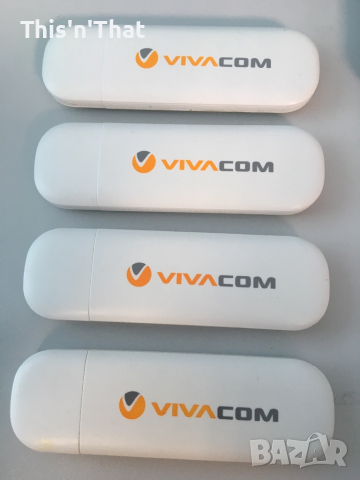 3G Донгъли на Vivacom USB Stick, снимка 10 - Мрежови адаптери - 36378690