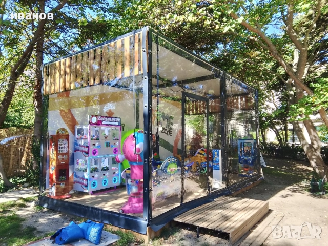 Остъкление тип плъзгане, раменни тенти, ветроупорни завеси, метални конструкции, снимка 2 - Пердета и завеси - 42881105