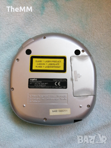Sanyo Portable CD Player, снимка 3 - Други - 44810480