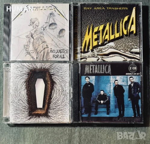 Metallica - Ektomorf - Disturbed - Grave Digger , снимка 2 - CD дискове - 50823668