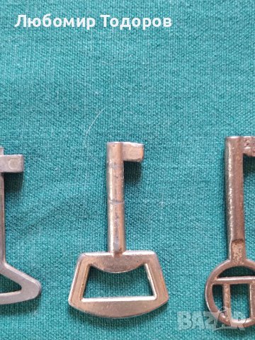 Лот стари ключове за брава--3, снимка 4 - Други ценни предмети - 42872568