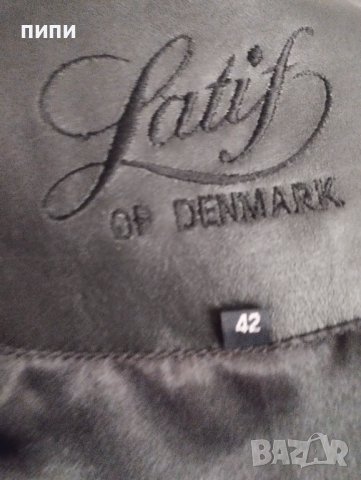 Естествена кожа черно дамско яке на LATIF, снимка 3 - Якета - 11687476