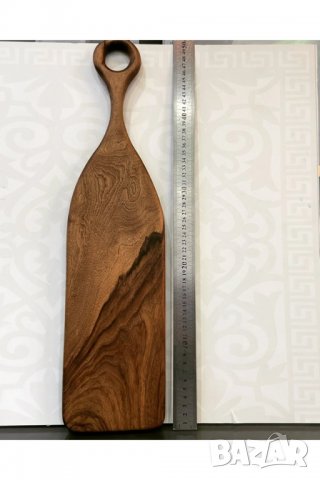 Дъски за мезета от орех 50х12.5см / Кухненски дъски / Ръчно изработени дървени дъски, снимка 3 - Аксесоари за кухня - 39657842