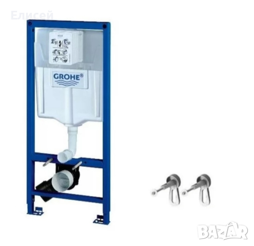 Структура за вграждане Grohe Rapid SL комплект с бутон Skate  Cosmoplitan и крепежи, снимка 2 - ВИК - 44790891